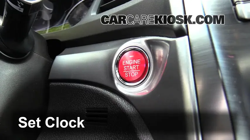 2013 Acura ILX 2.0L 4 Cyl. Clock